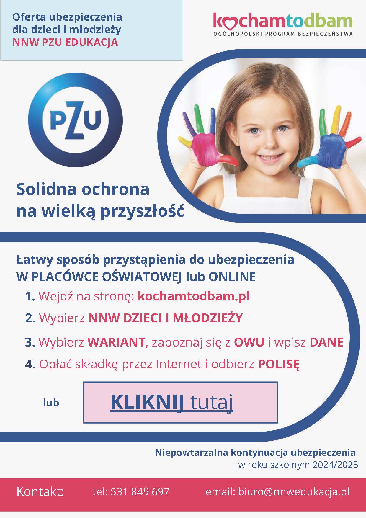 Propozycja ubezpieczenia dla dzieci/uczniów w roku szkolnym 2024/2025 (2)