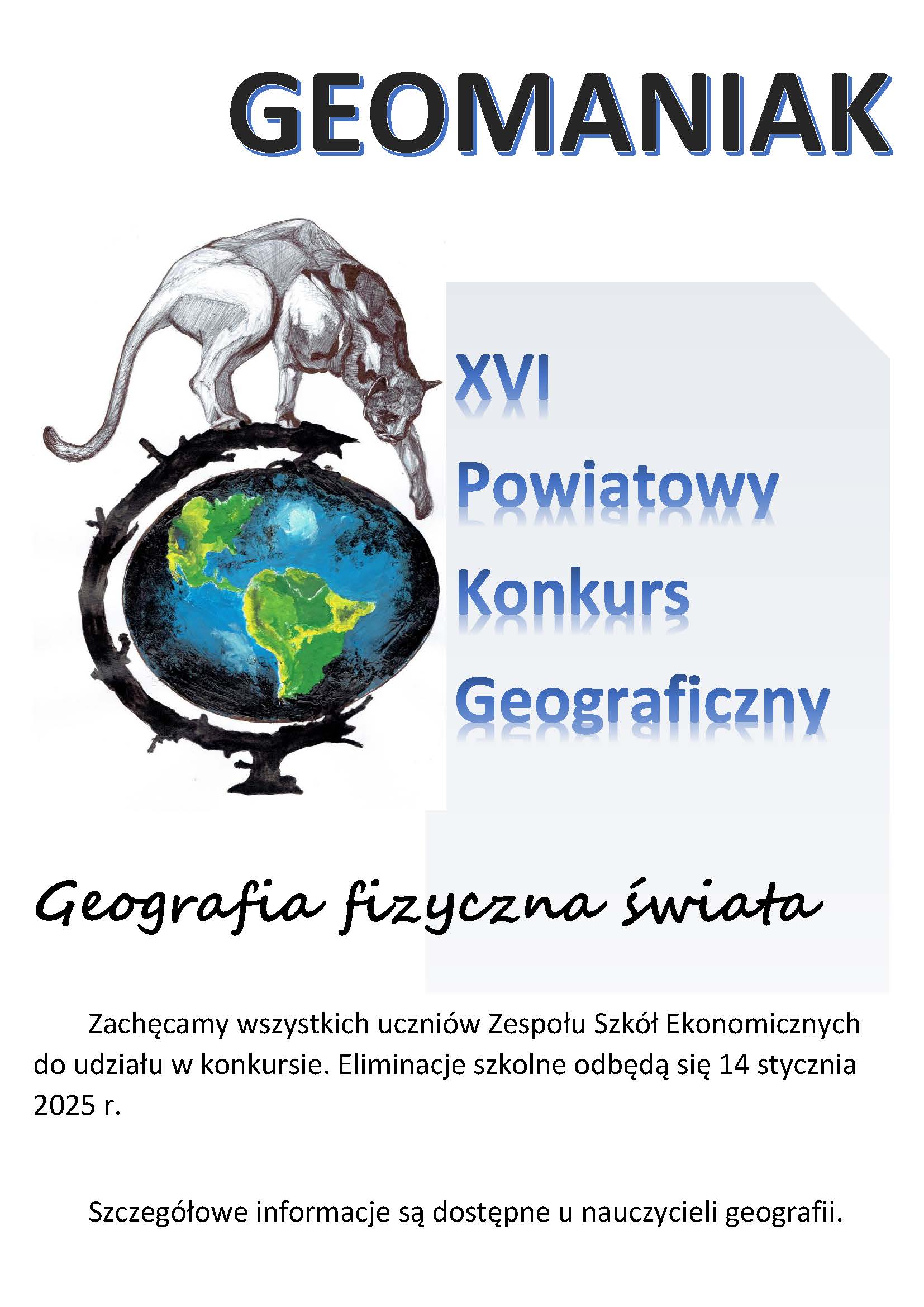 Geomaniak – zapraszamy do udziału!