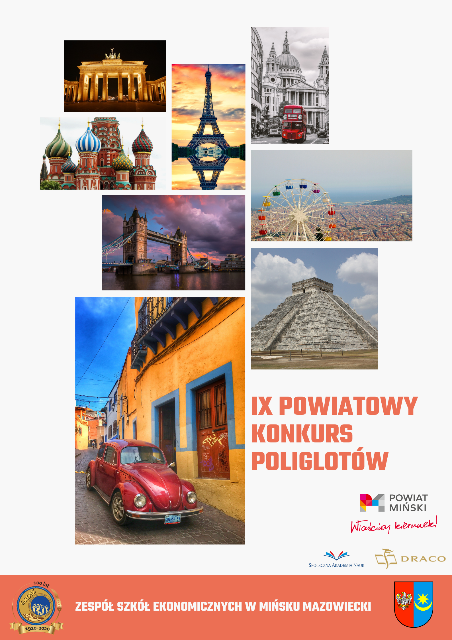 IX Powiatowy Konkurs Poliglotów – zapraszamy do udziału