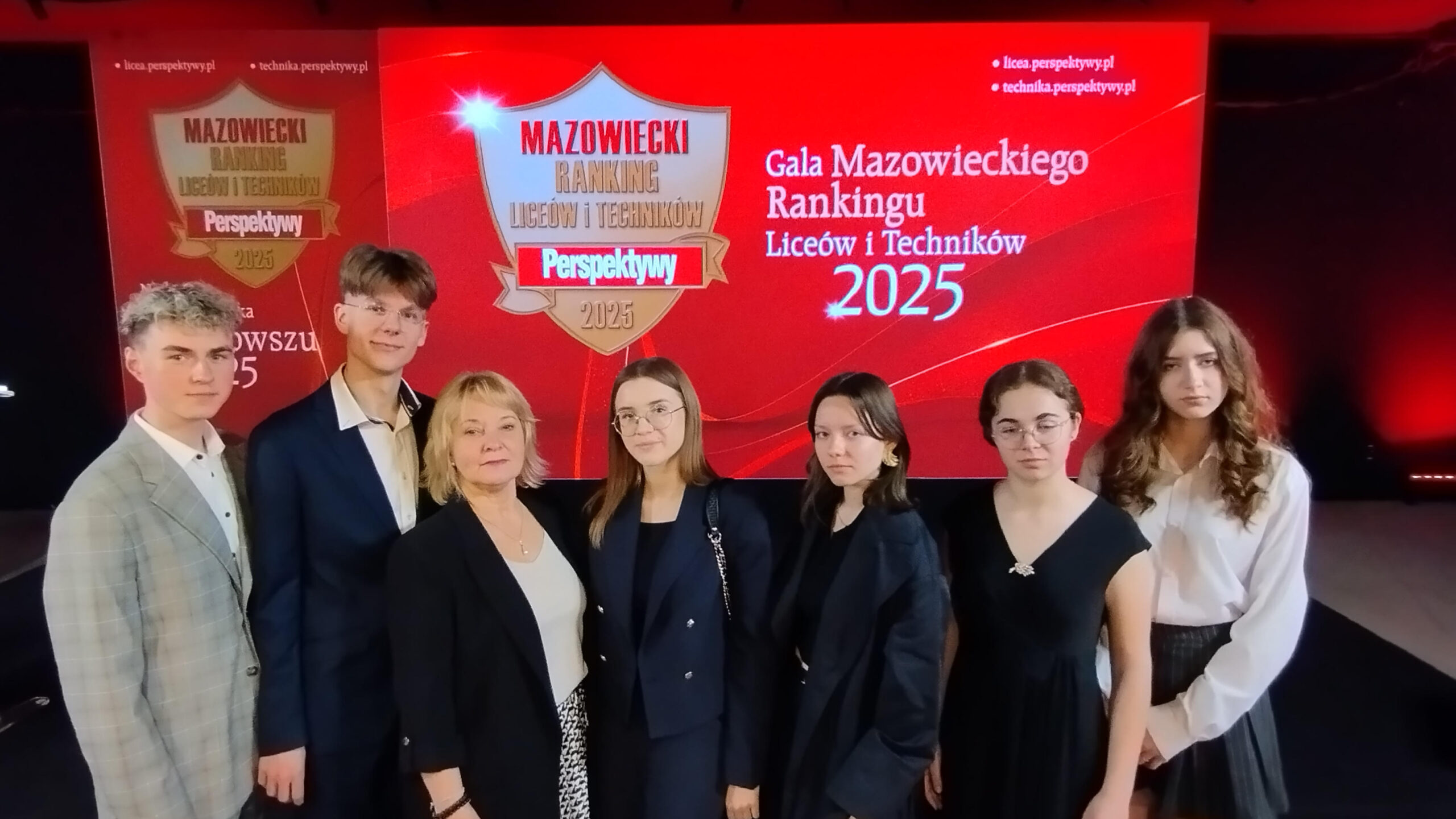 Gala Mazowieckiego Rankingu Liceów i Techników Perspektywy 2025 – wręczenie nagród