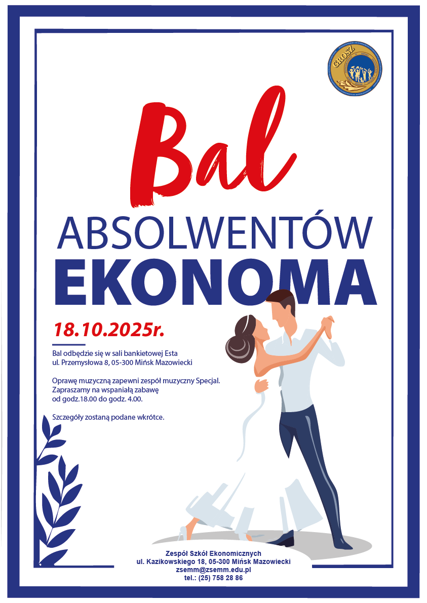 Zapraszamy na Bal Absolwenta!