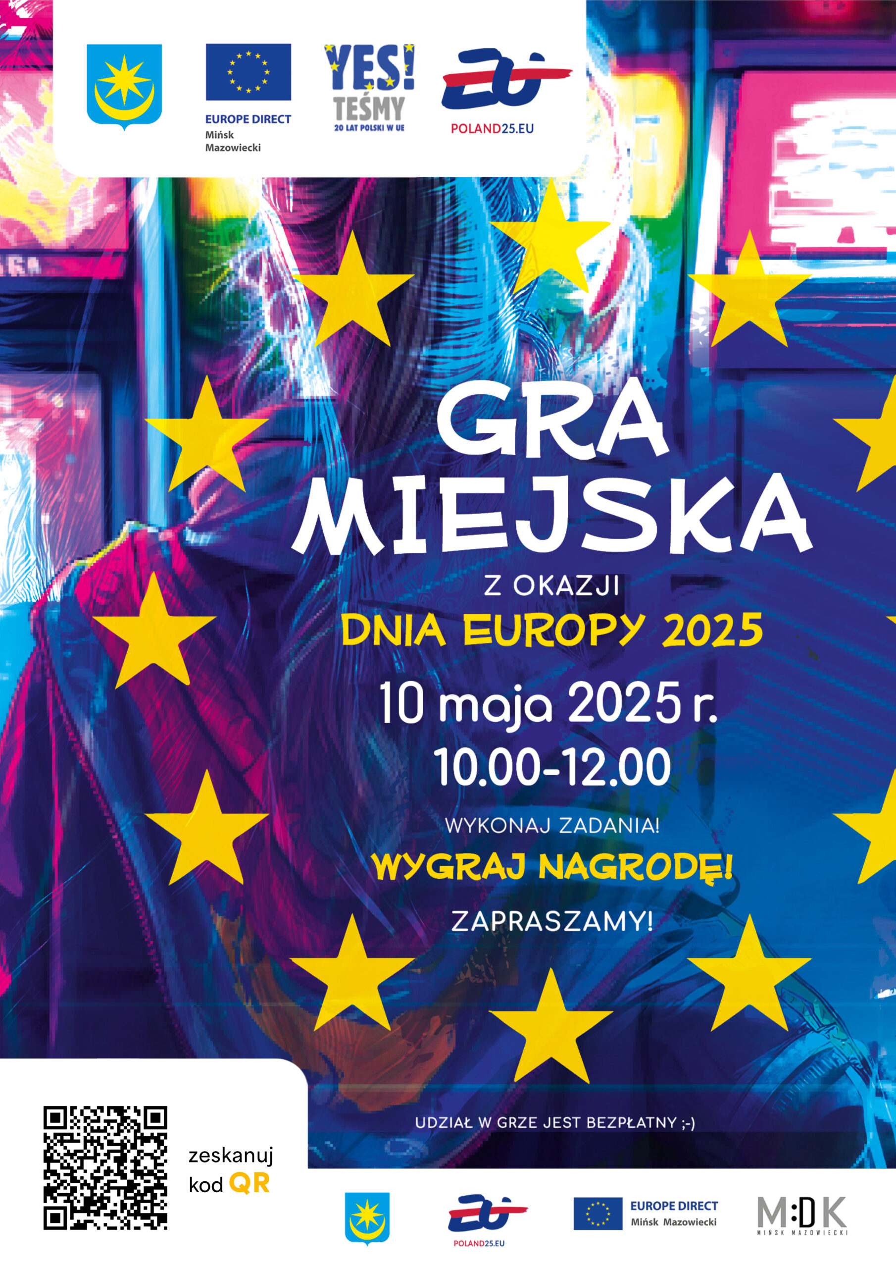 Zapraszamy do udziału w cyklu imprez z okazji Dnia Europy!