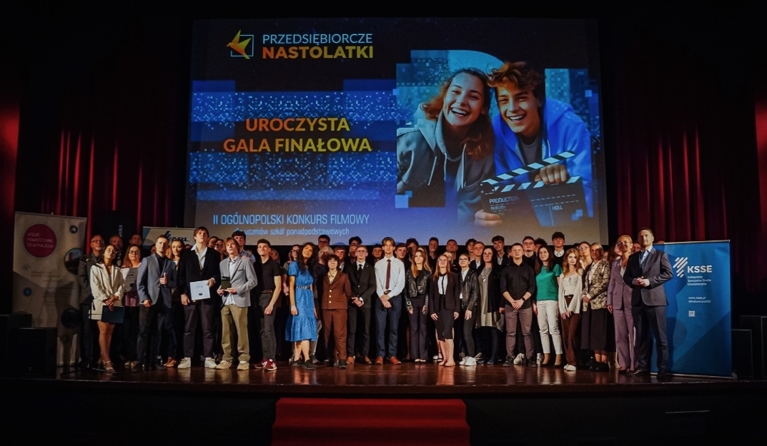 FINAŁOWA Gala KONKURSU FILMOWEGO „Przedsiębiorcze nastolatki”