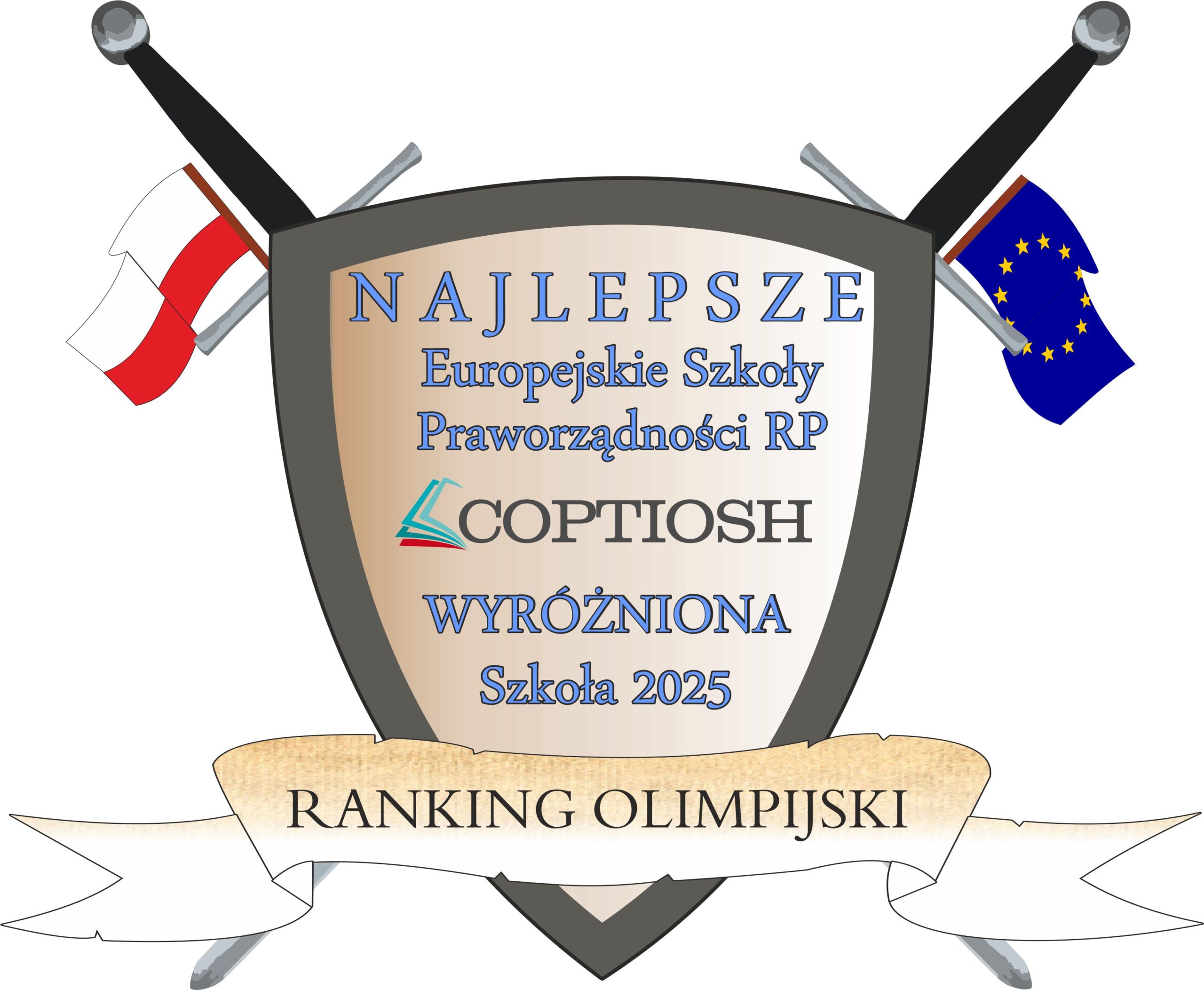 Wyróżnienie Ekonoma w Rankingu Olimpijskim Europejskich Szkół Praworządności RP
