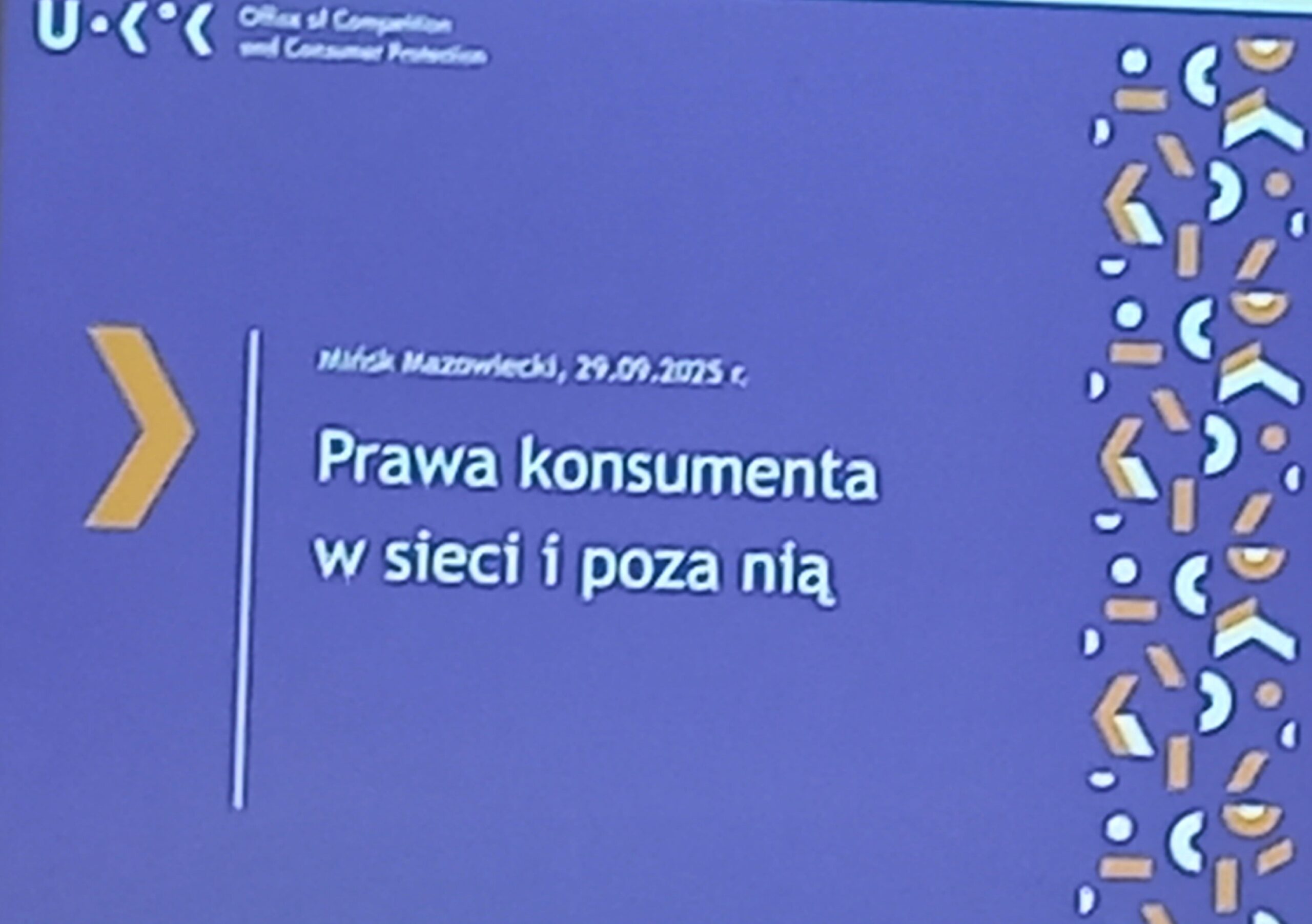 Lekcja z przedstawicielem UOKiK – Prawa konsumenta w sieci i poza nią.