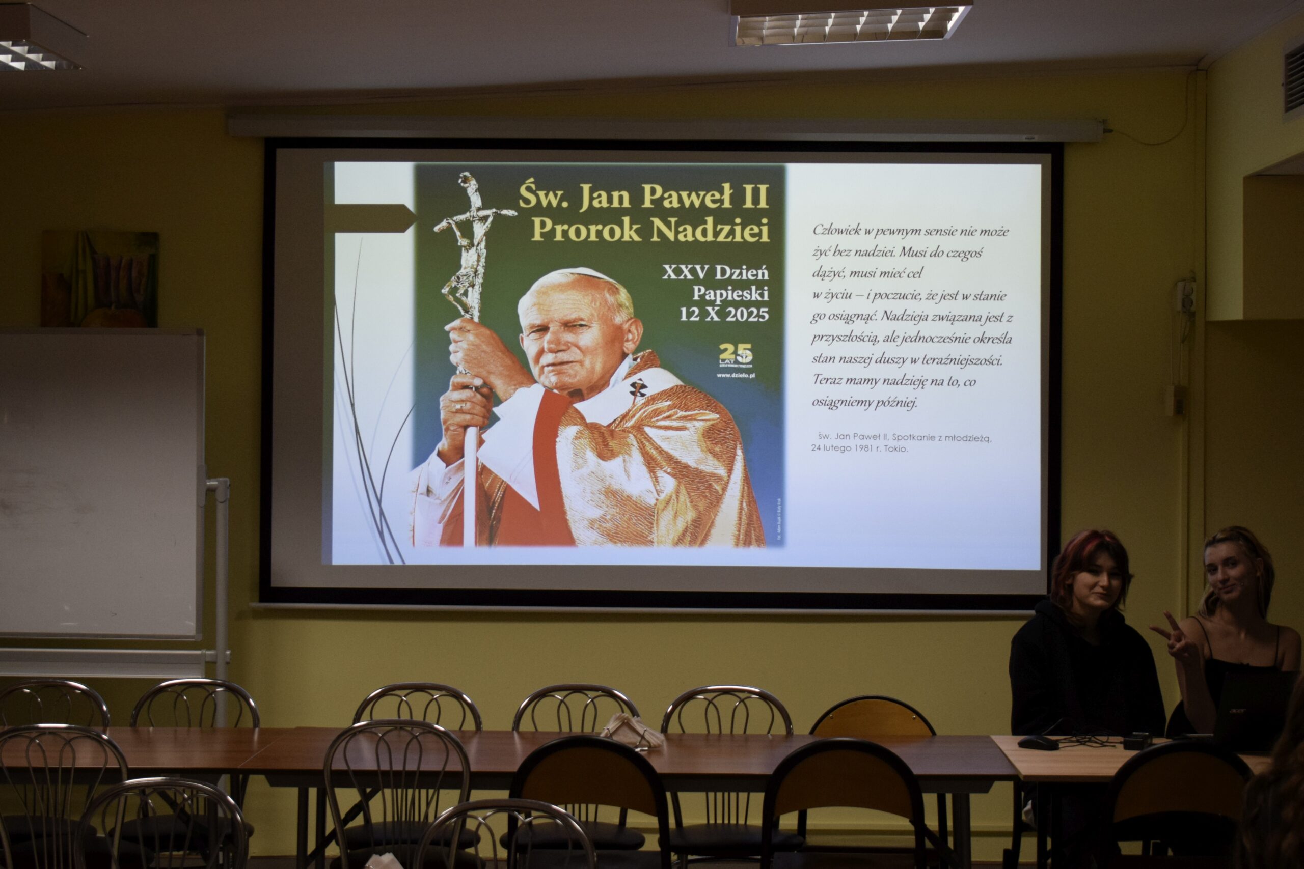 Dzień Papieski w internacie