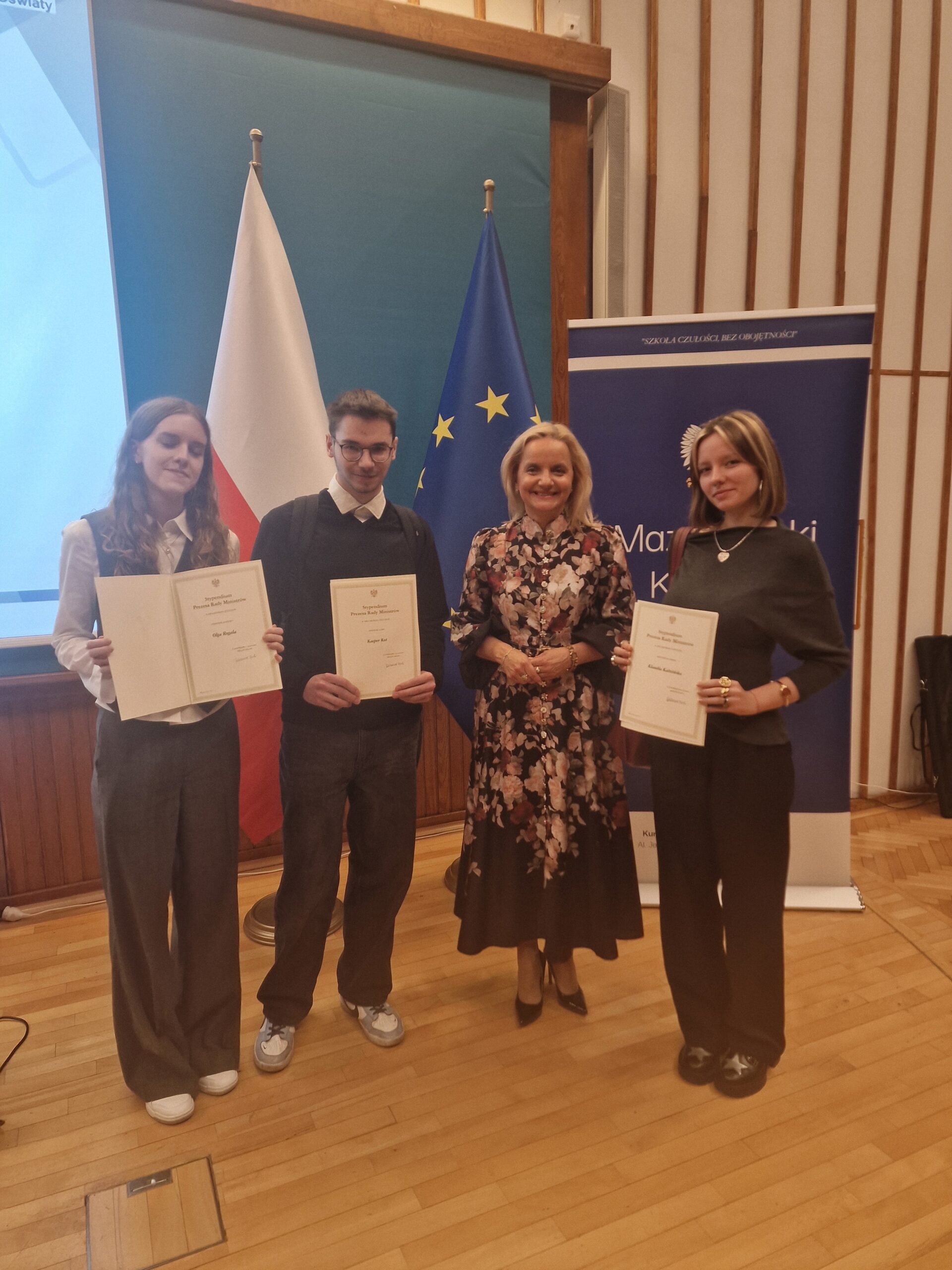 Uroczyste wręczenie Stypendiów Prezesa Rady Ministrów