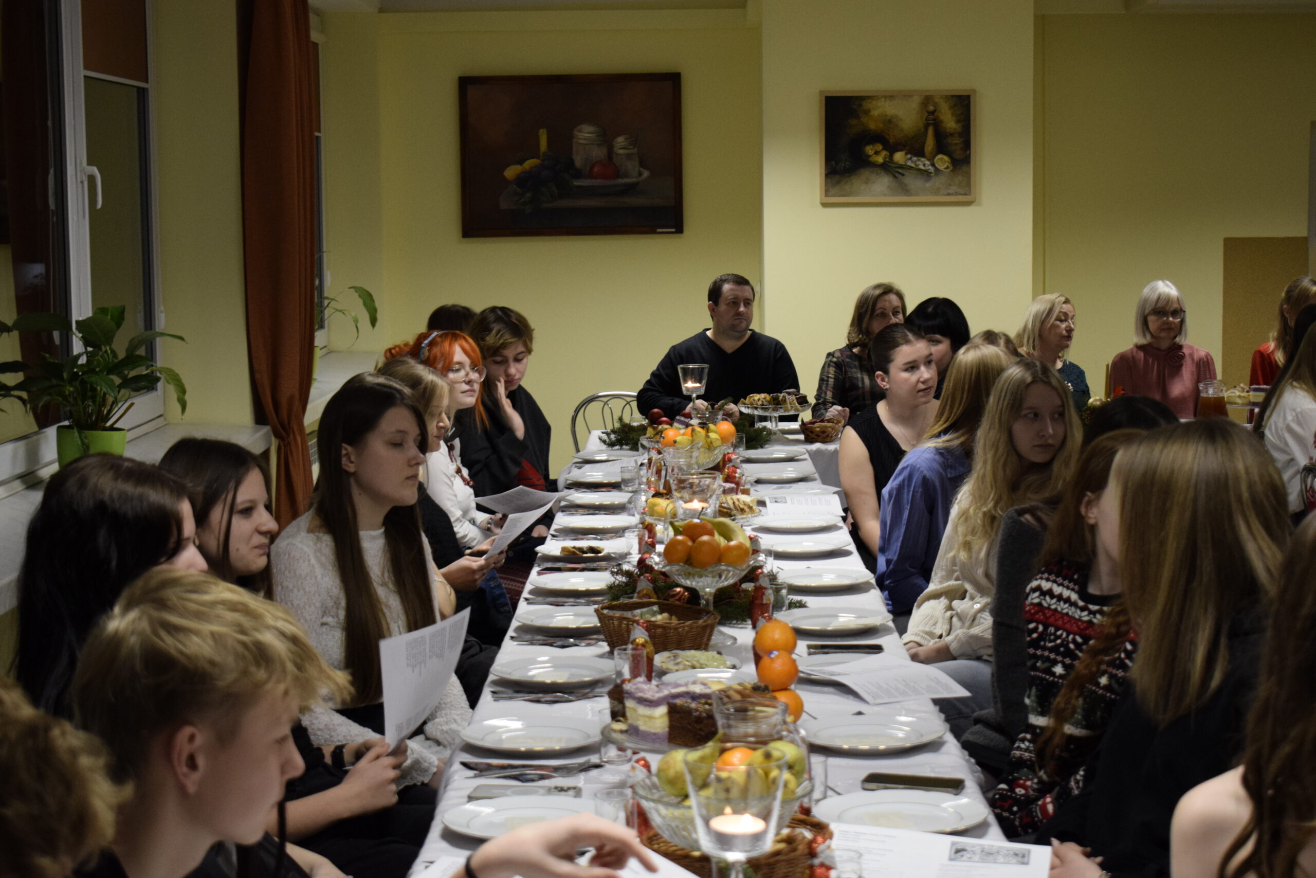 Spotkanie opłatkowe społeczności internackiej