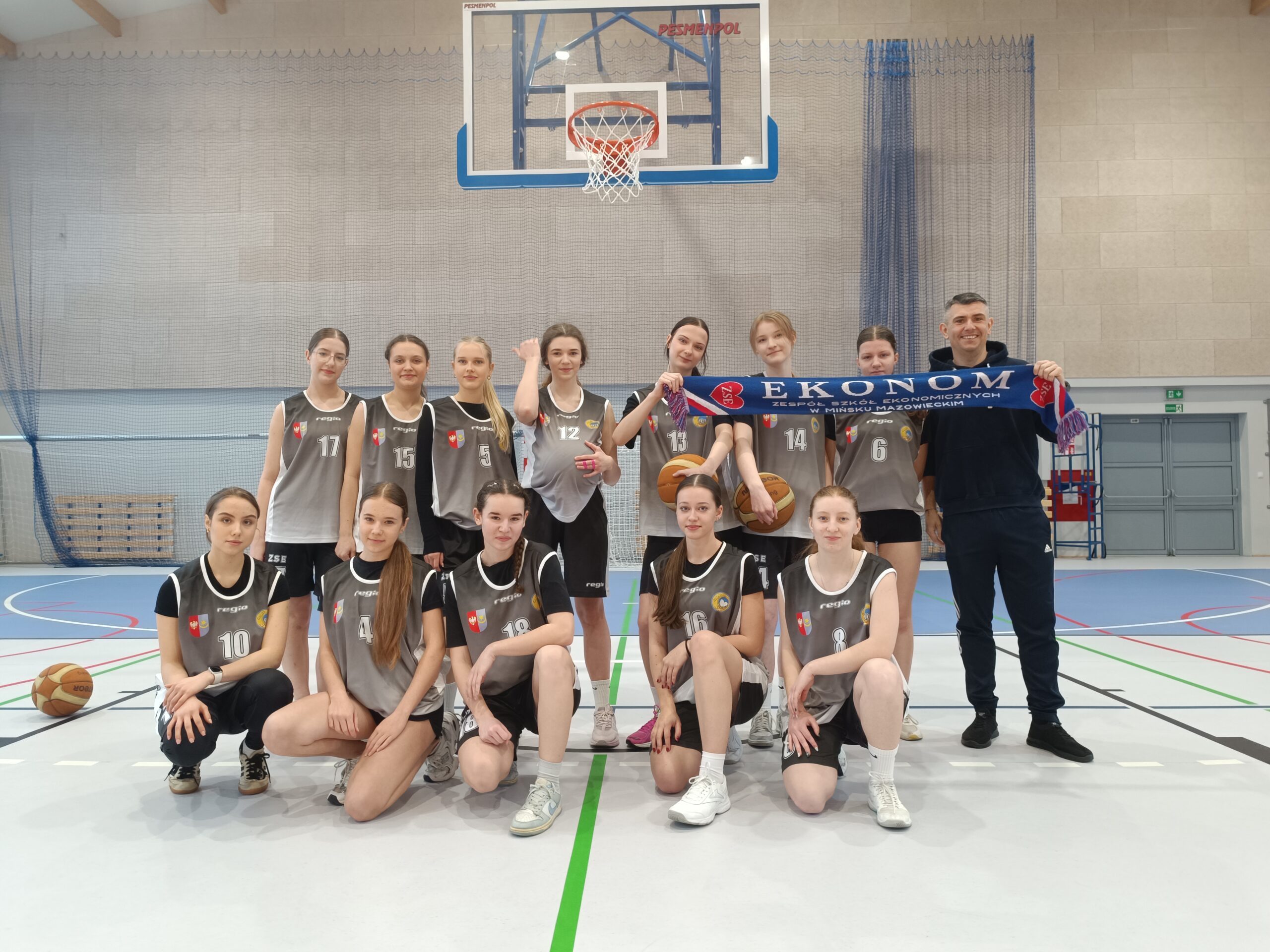 IV miejsce w Mistrzostwach Powiatu w piłce koszykowej dziewcząt