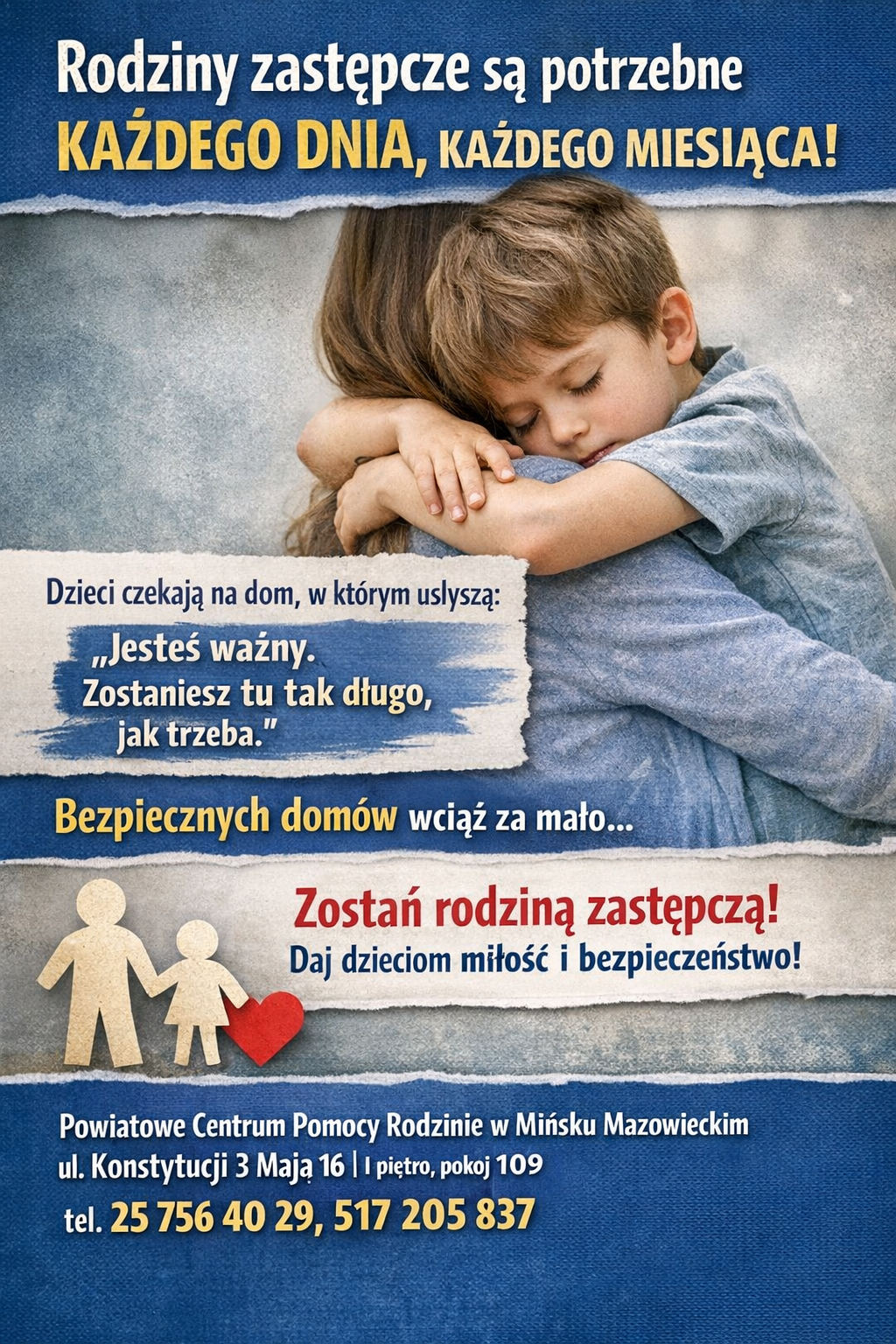 Zostań rodziną zastępczą!
