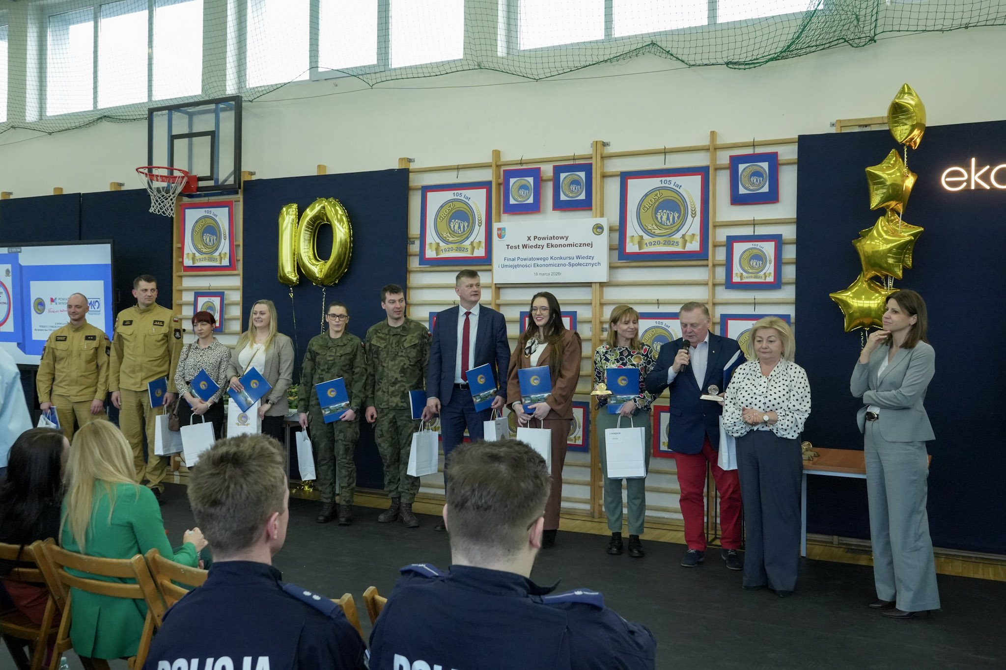 X Powiatowy Test Wiedzy Ekonomicznej oraz II Powiatowy Konkurs Wiedzy i Umiejętności Ekonomiczno-Społecznych dla klas VIII szkół podstawowych