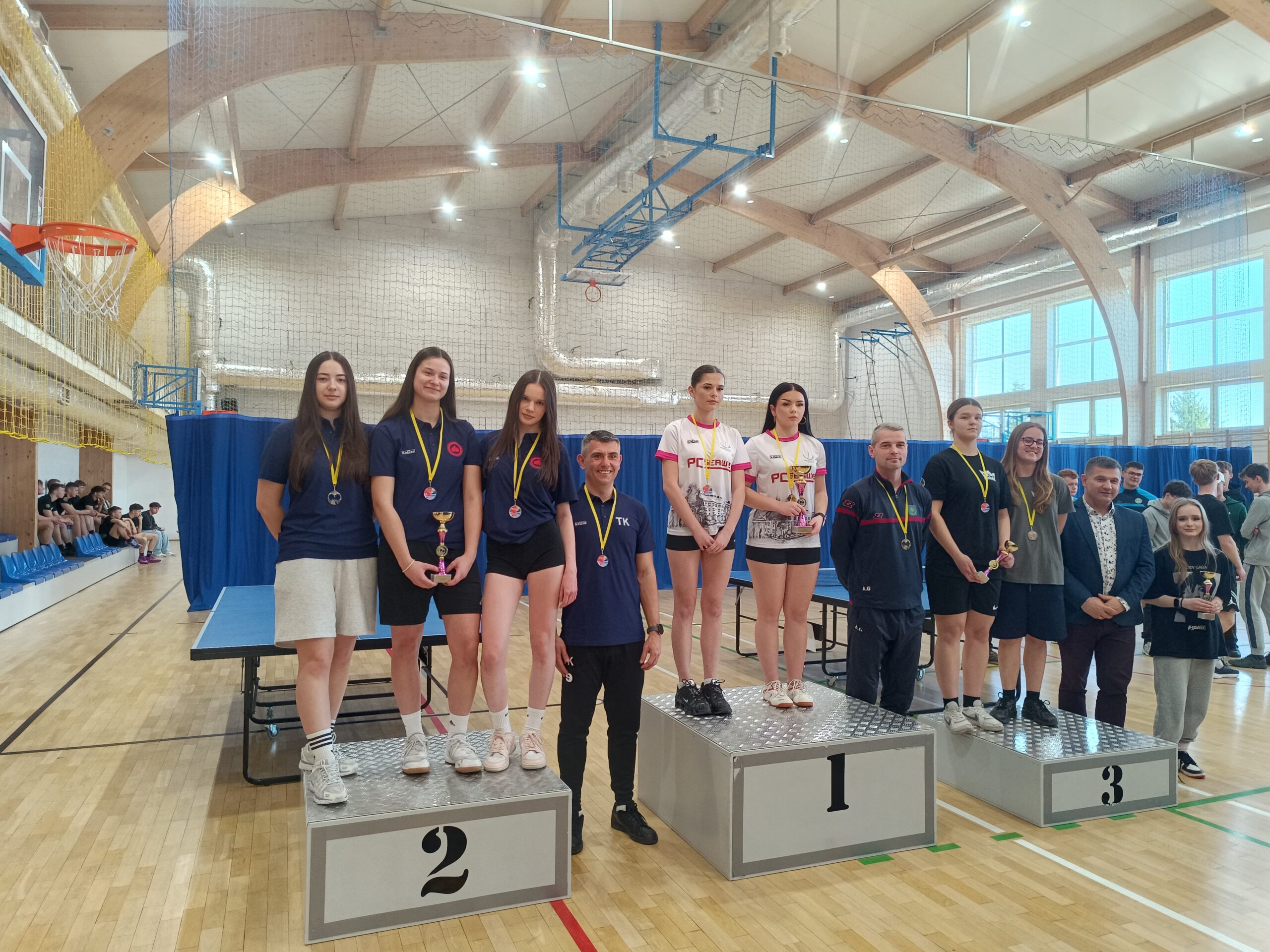 Drużynowe Mistrzostwa Powiatu w Tenisie Stołowym Dziewcząt i Chłopców Szkół Ponadpodstawowych