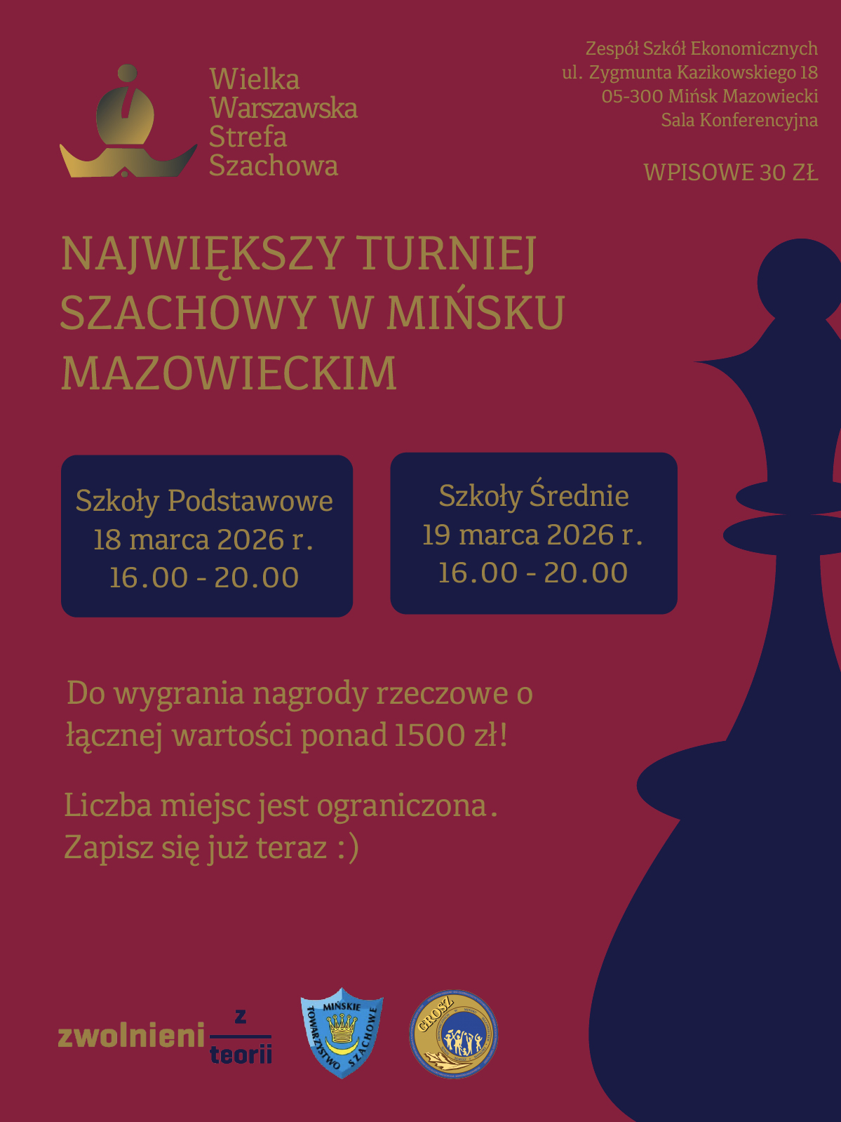 Międzyszkolny Turniej Szachowy