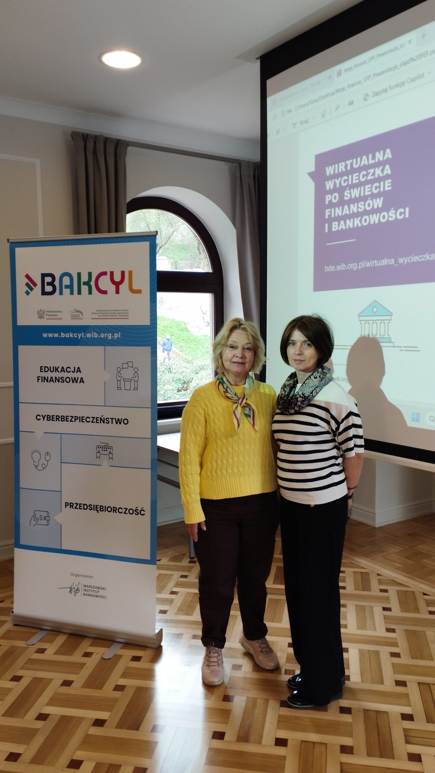 Wizyta w Krajowym Centrum Edukacji Ekonomicznej, w ramach projektu BAKCYL